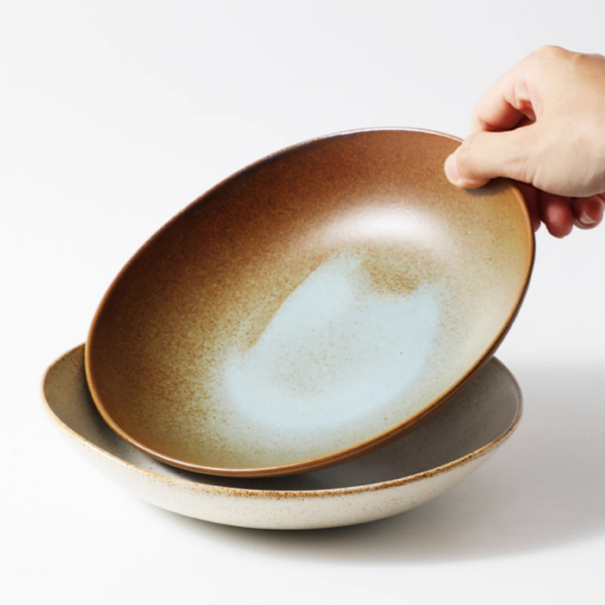 彩染陶瓷不規則亮光碟 | 3色 | 直徑11~19.4 cm 陶瓷 醬料碗 - 好生活實驗所