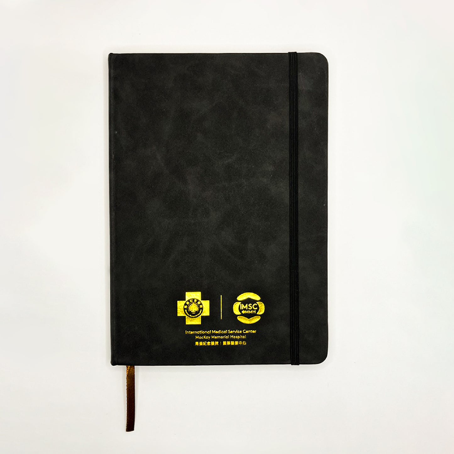 訂製品牌訂製/客戶禮品/企業夥伴/廣告贈品_A5霧面人工皮革筆記本 | 綁帶款 - 好生活實驗所
