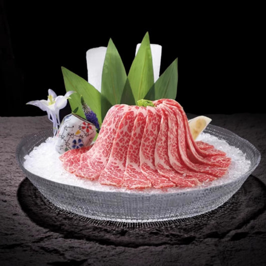 珠紋玻璃圓深盤 | 直徑 20~31 cm 玻璃 深碗