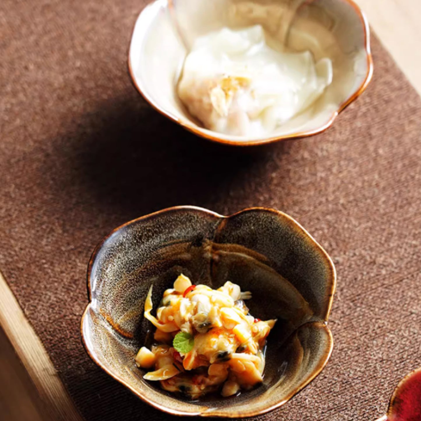 4吋花型窯變碗 | 2色 | 口徑 10.2 cm 陶瓷 小碗