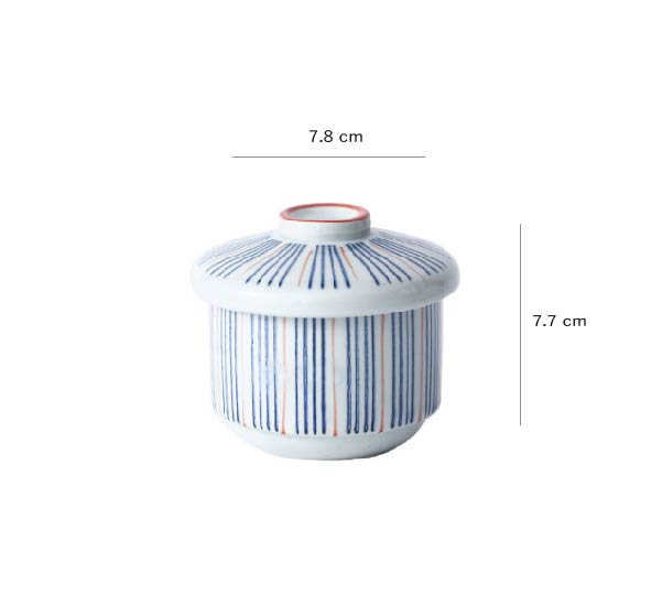 茶碗蒸碗 | 條紋 | 口徑7.8 cm 陶瓷 小碗 - 好生活實驗所
