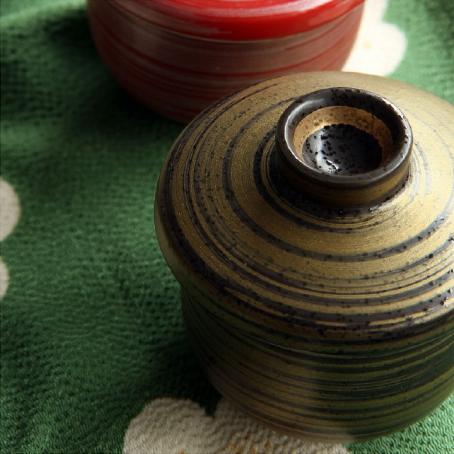 彩釉日式茶碗蒸碗 | 黑 | 口徑6.8 cm 陶瓷 小碗