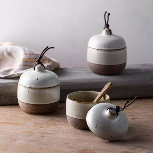 樸印禪風燉罐 | 棕 | 口徑9.5 cm 陶瓷 小燉盅