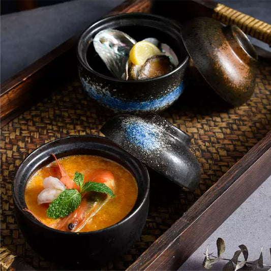 古韻蓋碗 | 墨伐 | 口徑10.5 cm 陶瓷 小碗