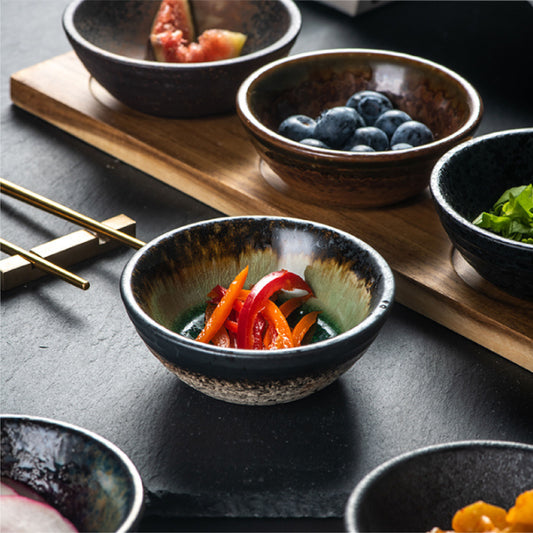 美光燒小菜碟 | 綠冰裂 | 9 cm 陶瓷 圓碟