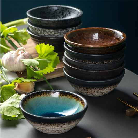 美光燒小菜碟 | 藍冰裂 | 9 cm 陶瓷 圓碟