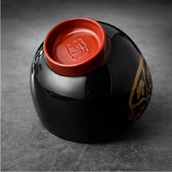 日式吸物蓋碗 | 金結 | 口徑9.5 cm 食品級ABS 小碗