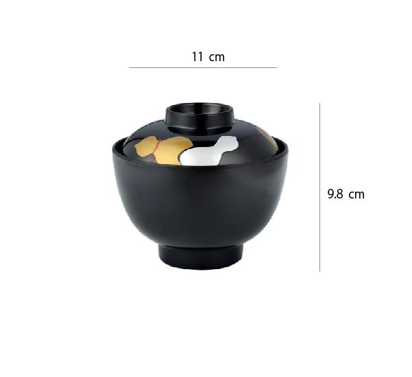 日式吸物蓋碗 | 金銀葫蘆 | 口徑11 cm 食品級ABS 大碗 - 好生活實驗所