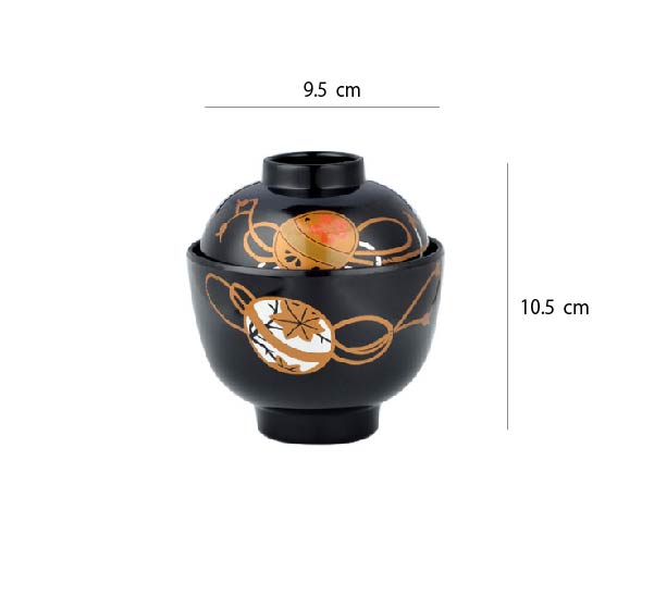 日式吸物蓋碗 | 金結 | 口徑9.5 cm 食品級ABS 小碗 - 好生活實驗所