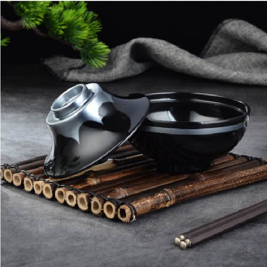 日式吸物蓋碗 | 富士山 | 口徑11.6 cm 食品級ABS 大碗