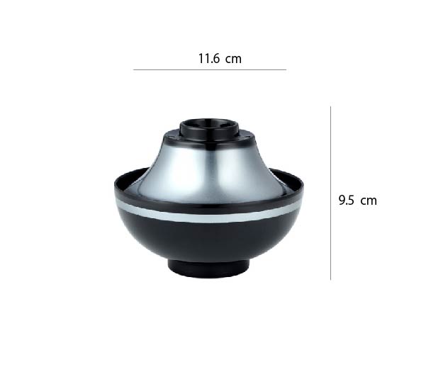 日式吸物蓋碗 | 銀峰 | 口徑11.6 cm 食品級ABS 大碗 - 好生活實驗所
