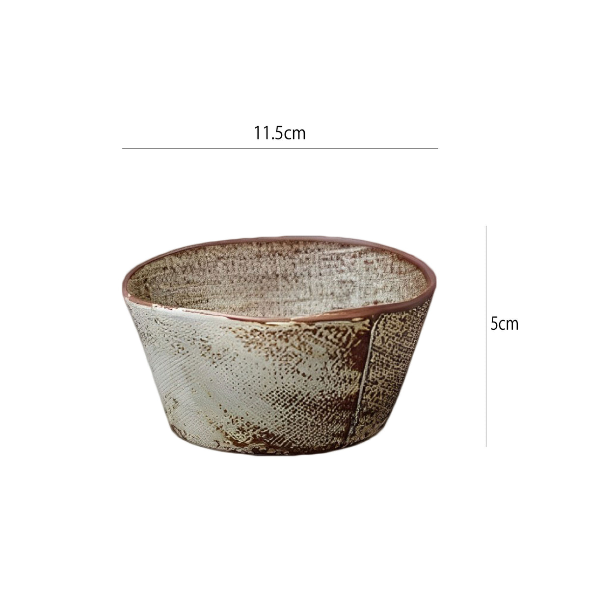 復古手繪粗陶醬料碗| 3色 | 直徑11.5 cm 陶瓷 小深碗 - 好生活實驗所