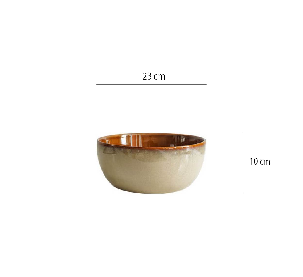 窯變釉太陽系圓碗 | 5色 | 直徑23*10 cm | 陶瓷 碗 - 好生活實驗所