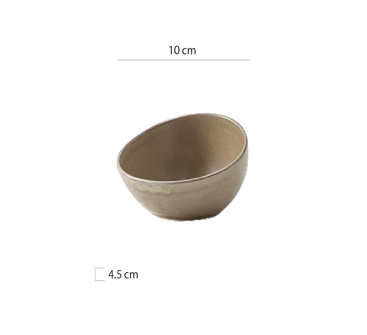 窯變釉陶瓷斜口碗 | 2色 | 口徑 10~16 cm 陶瓷 斜口碗 - 好生活實驗所