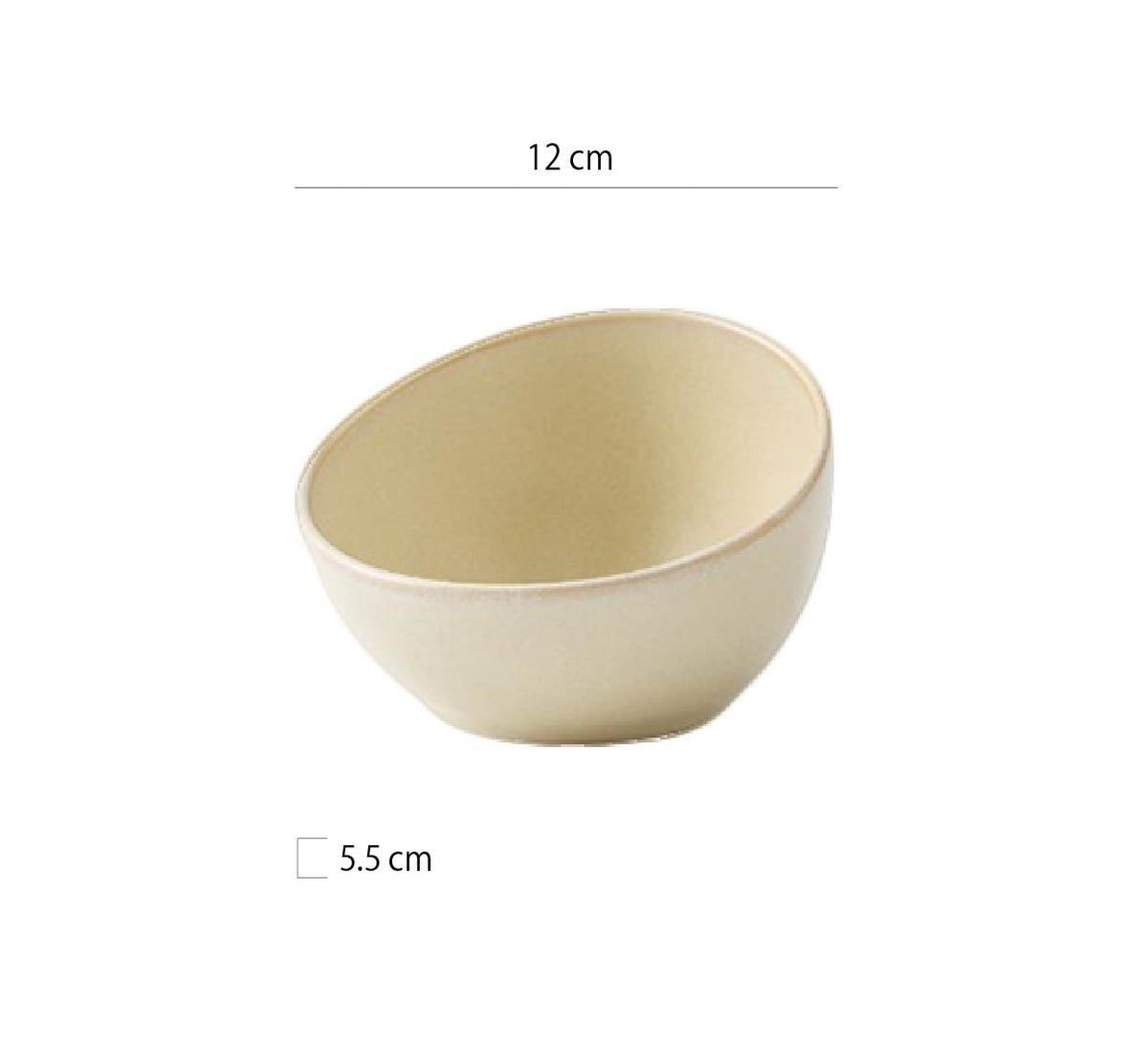 窯變釉陶瓷斜口碗 | 2色 | 口徑 10~16 cm 陶瓷 斜口碗 - 好生活實驗所
