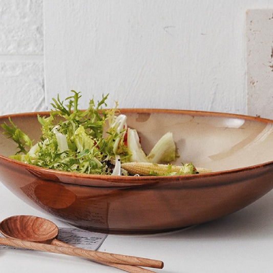 蛋型碗 | 5色 | 20.5cm 陶瓷 圓碗