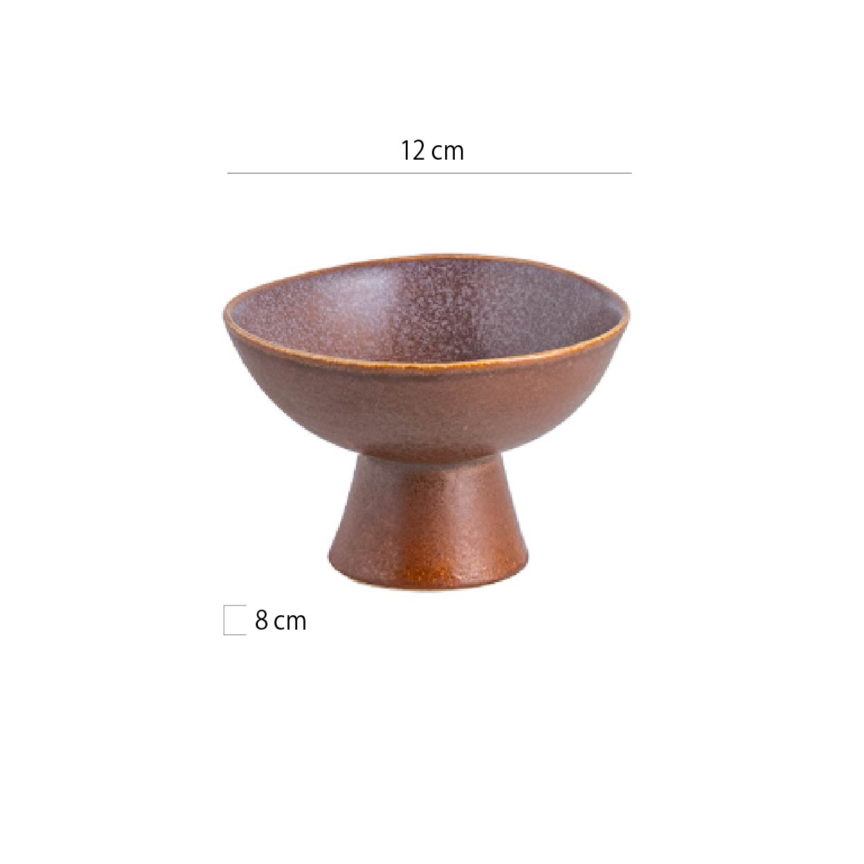 窯變釉高腳小圓缽 | 5色 | 12cm 陶瓷 高腳盤 - 好生活實驗所