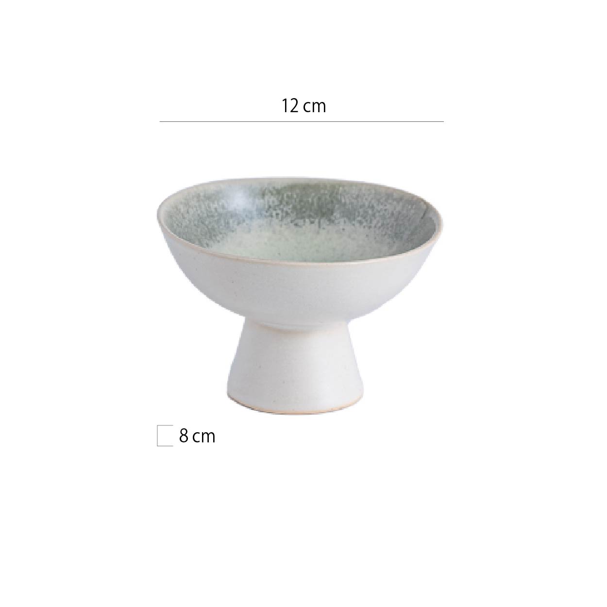 窯變釉高腳小圓缽 | 5色 | 12cm 陶瓷 高腳盤 - 好生活實驗所