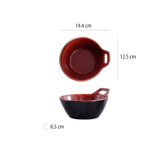 4.5吋窯變釉單柄碗 | 5色 | 14.4 cm 陶瓷 碗