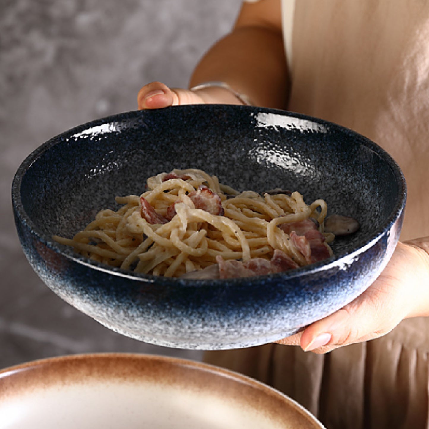 10吋陶瓷圓深碗 | 5色 | 25.5 cm 陶瓷 圓碗