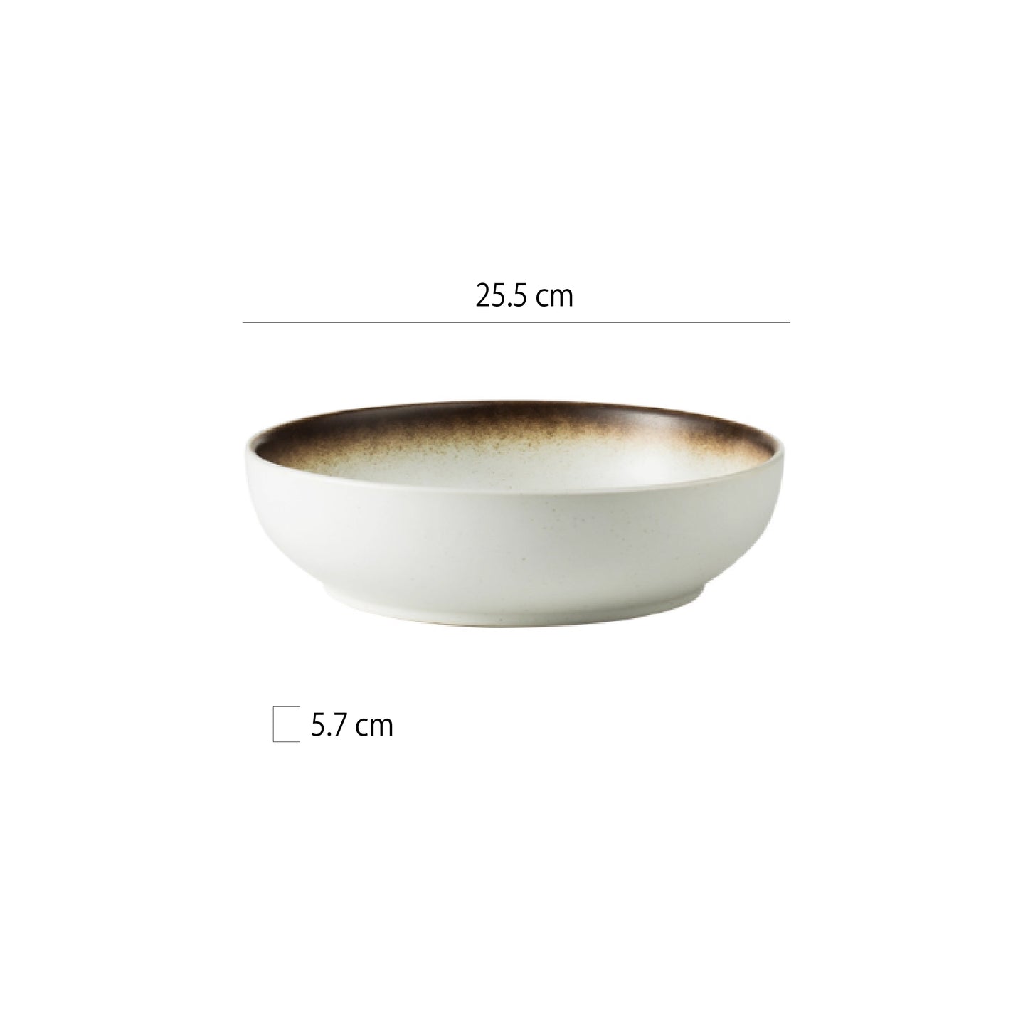10吋陶瓷圓深碗 | 5色 | 25.5 cm 陶瓷 圓碗