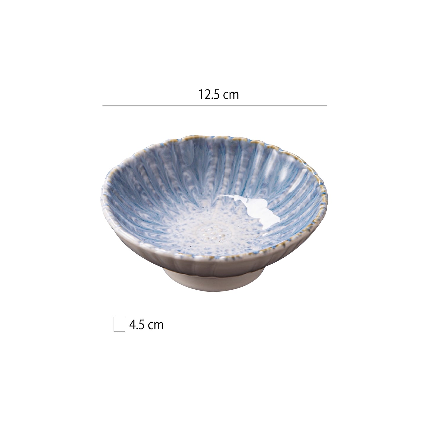 5吋花形高腳碗 | 7色 | 直徑 12.5 cm 陶瓷 碗