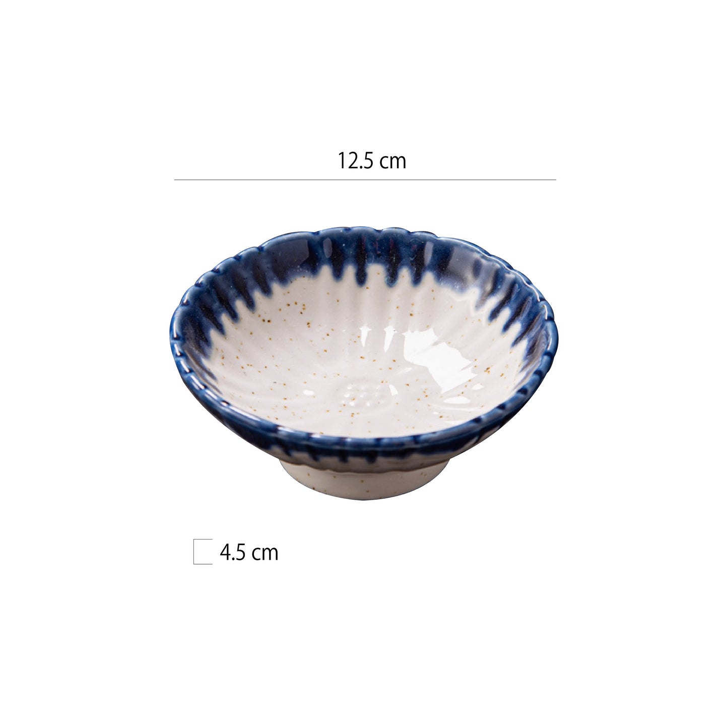 5吋花形高腳碗 | 7色 | 直徑 12.5 cm 陶瓷 碗