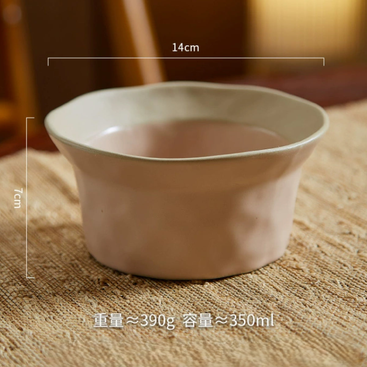 5.5吋粗陶帽帽碗 | 4色 | 直徑14 cm 陶瓷 寬口碗 - 好生活實驗所