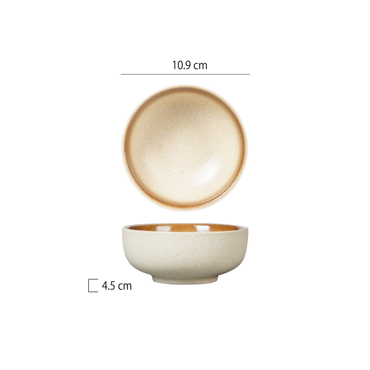 4.25吋陶瓷蘸料碗 | 4色 | 直徑10.9 cm 陶瓷 醬料碗 - 好生活實驗所