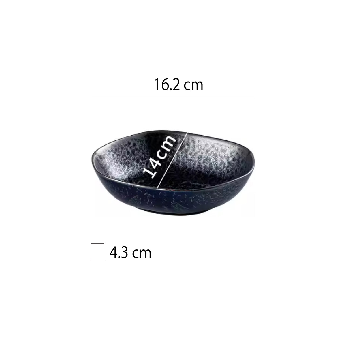 山野風異型深盤 | 8色 | 長 16.2 cm 陶瓷 異型深盤 - 好生活實驗所