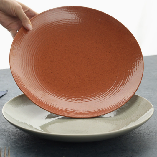 訂製品牌咖啡店餐廳餐具_淺盤_多色多款式