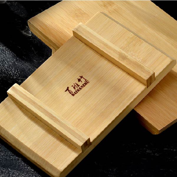 日式壽司板 | 碳化竹 | 長25.8~32.8 cm 天然竹 扇形盤 - 好生活實驗所