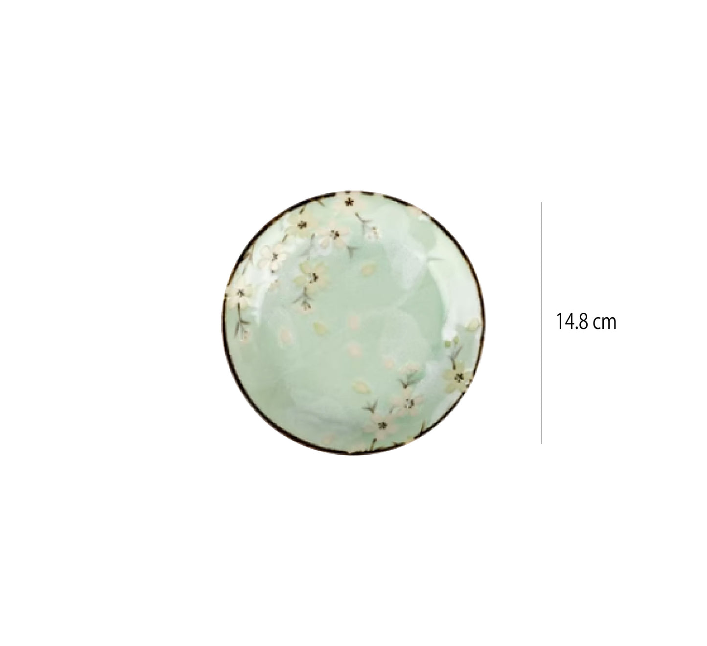 日本製古伊燒盤 | 秋櫻 | 直徑14.8~25.5 cm 陶瓷 圓深盤 - 好生活實驗所