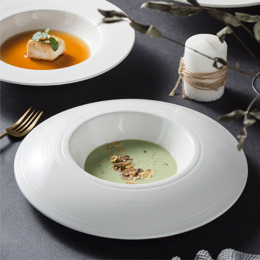 偉斯經典白盤 | 白 | 直徑 28 cm 陶瓷 窩盤