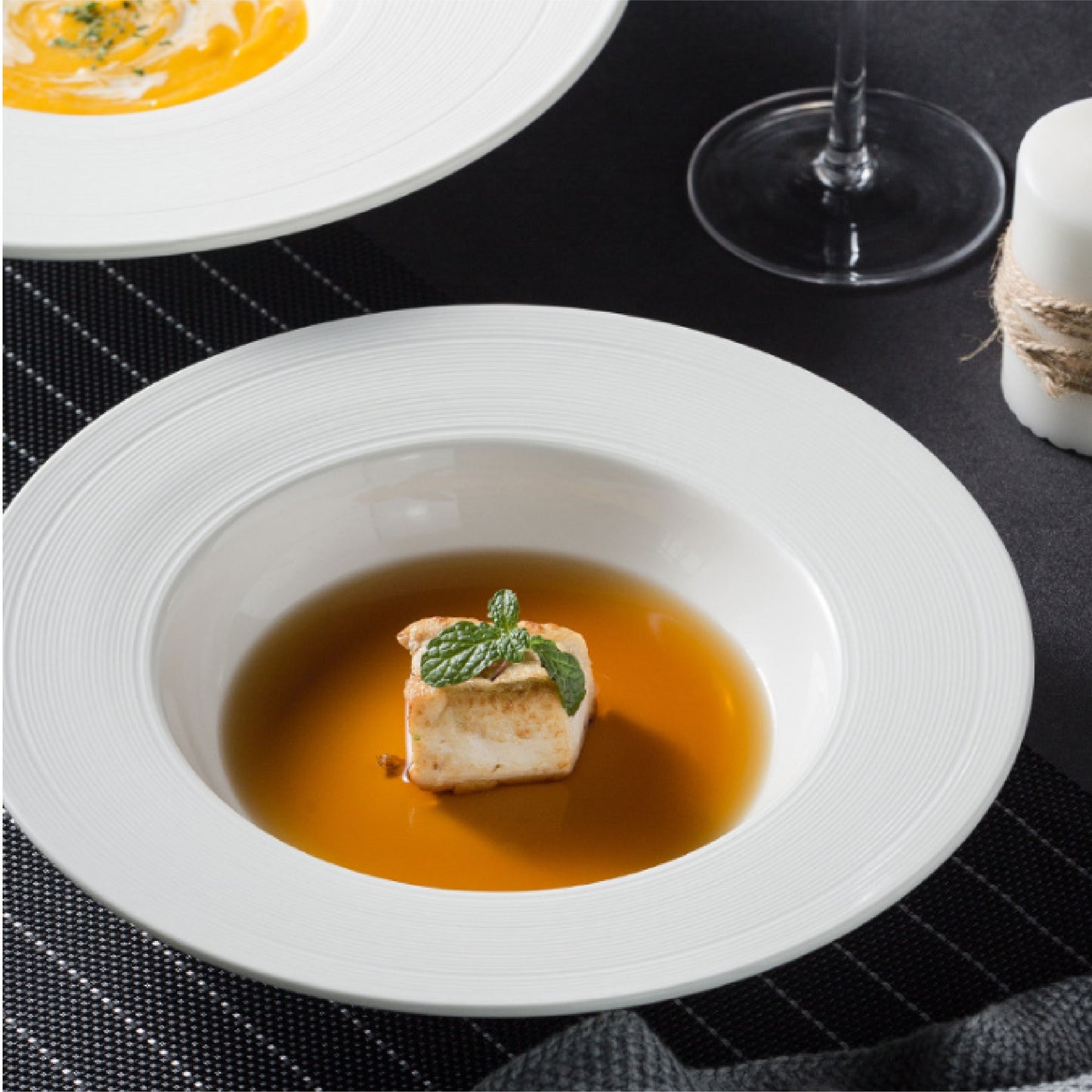 偉斯經典白盤 | 白 | 直徑 25~28 cm 陶瓷 草帽盤