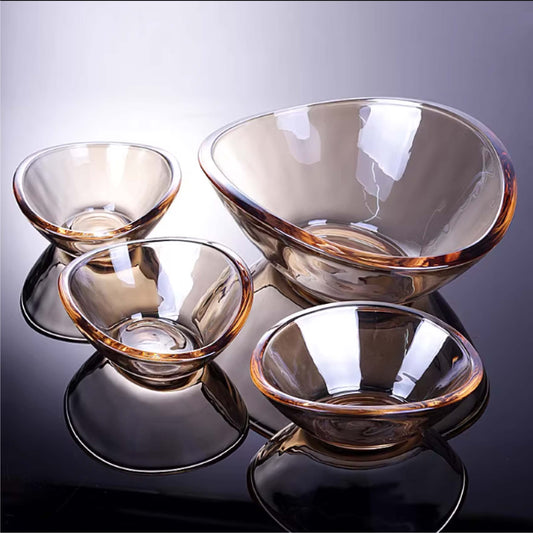 簡約蛋形玻璃缽 | 3色 | 直徑26.5~34 cm 玻璃 缽