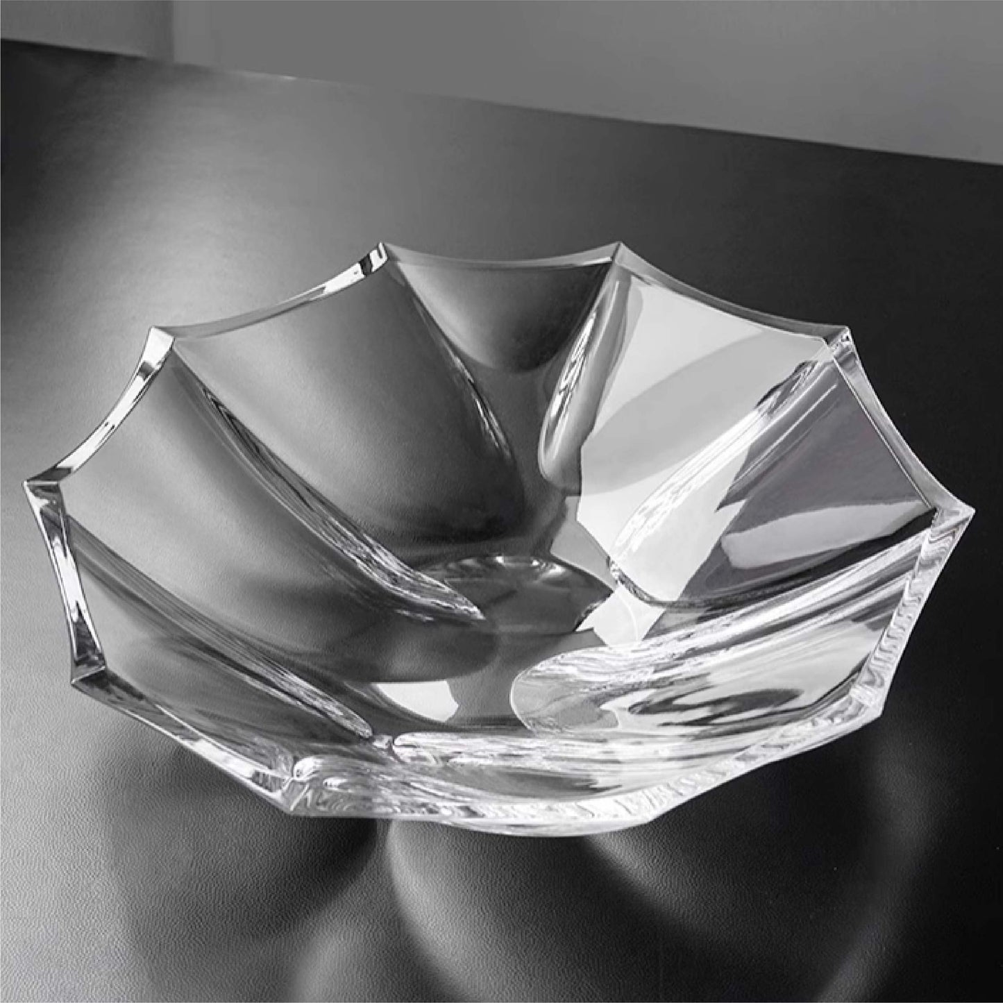 卡麗索水晶玻璃盤 | 透明 | 直徑29~35 cm 玻璃 盤 - 好生活實驗所