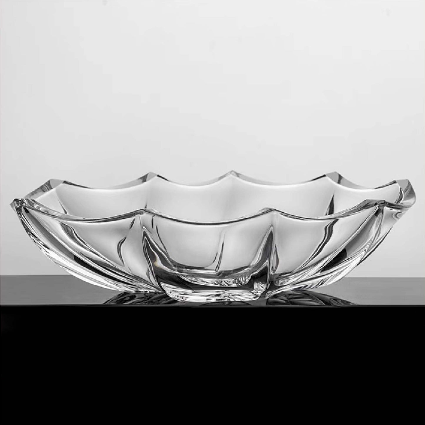 卡麗索水晶玻璃盤 | 透明 | 直徑29~35 cm 玻璃 盤