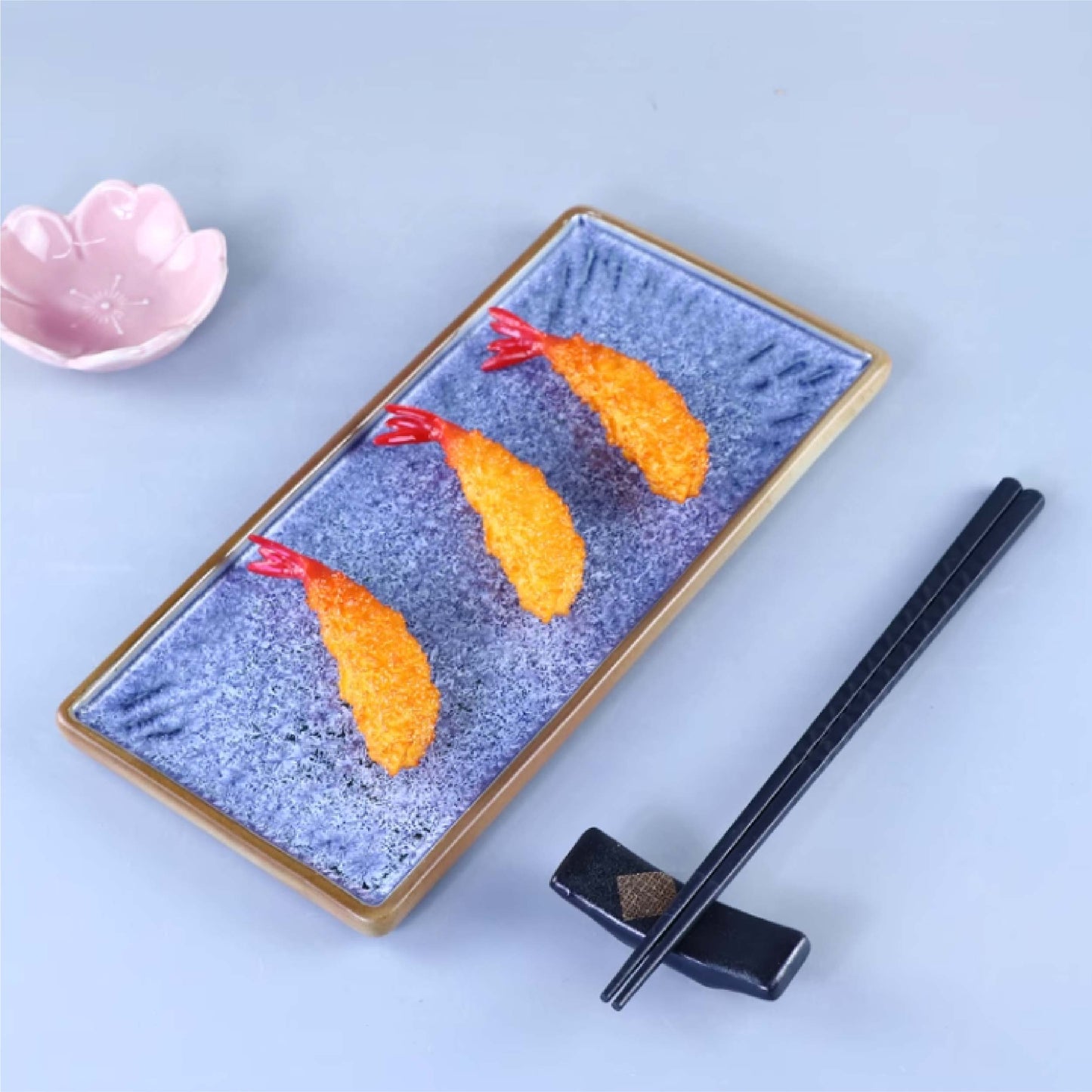雪花結晶釉長盤 | 2色 | 長27.5~32.5 cm 陶瓷 長方平盤 - 好生活實驗所