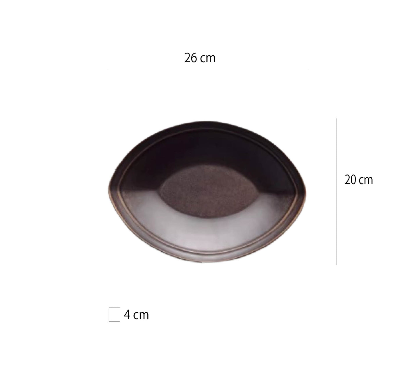 手工葉形陶瓷深盤 | 五色 | 26 cm 陶瓷 深盤