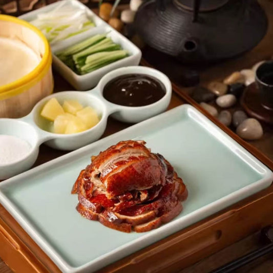 慕青長方立邊盤 | 粉青 | 25cm 陶瓷