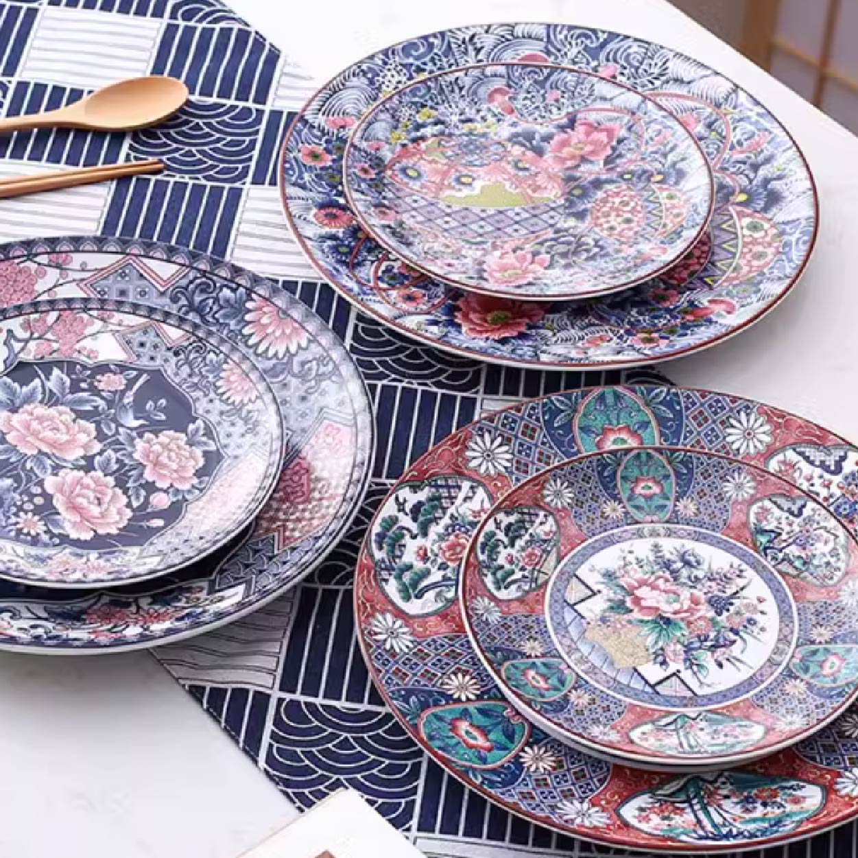 日本懷石料理盤 | 2款 | 30.4cm 陶瓷 大圓盤