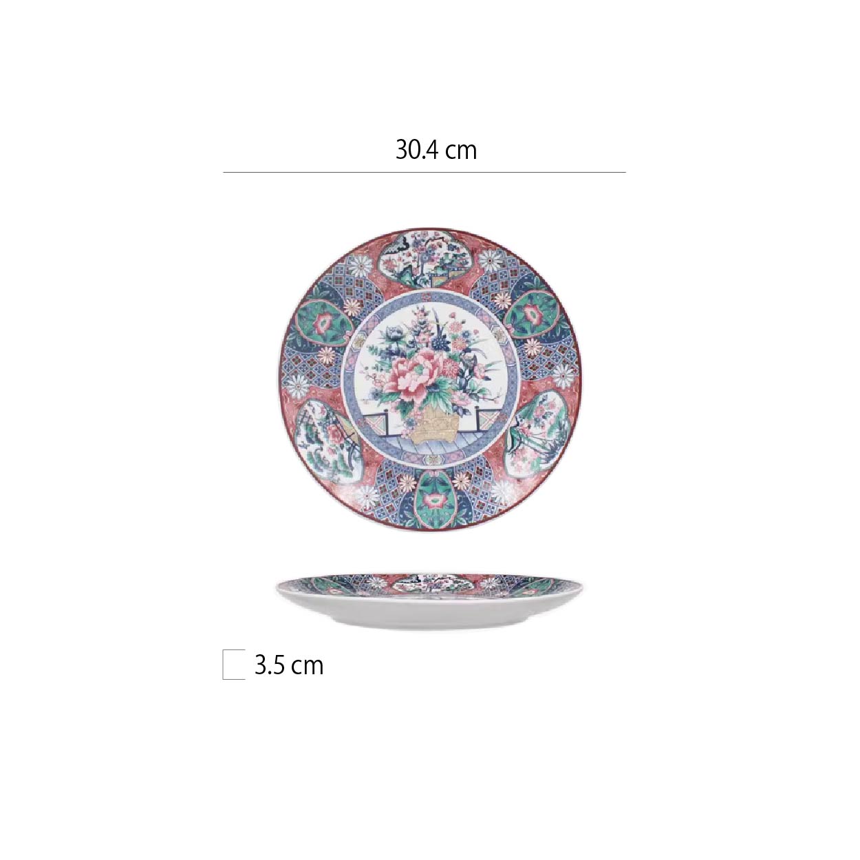 日本懷石料理盤 | 2款 | 30.4cm 陶瓷 大圓盤 - 好生活實驗所