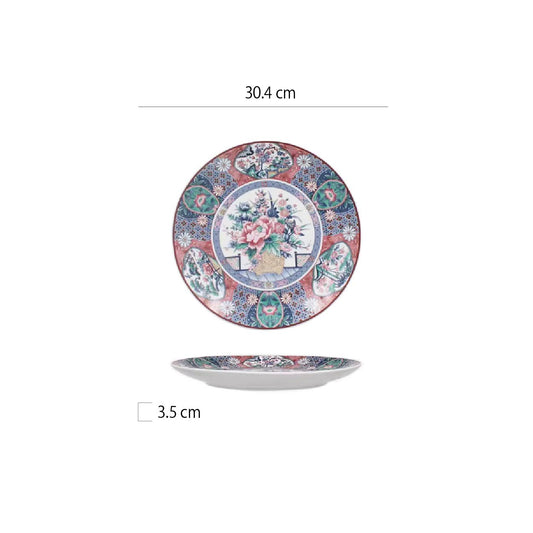 日本懷石料理盤 | 2款 | 30.4cm 陶瓷 大圓盤