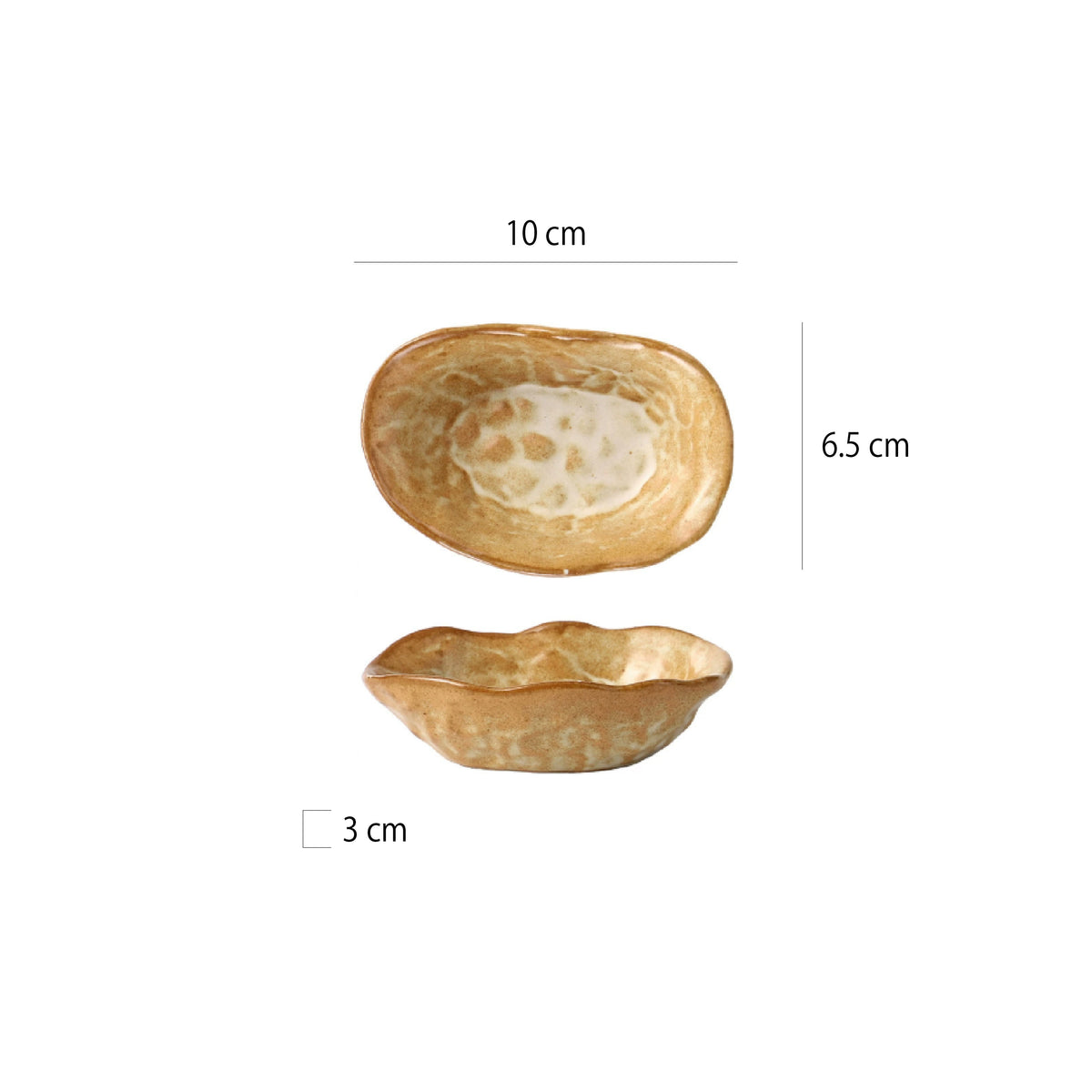 4吋陶瓷貝殼碟 | 7色 | 長 10 cm 陶瓷 不規則碟 - 好生活實驗所