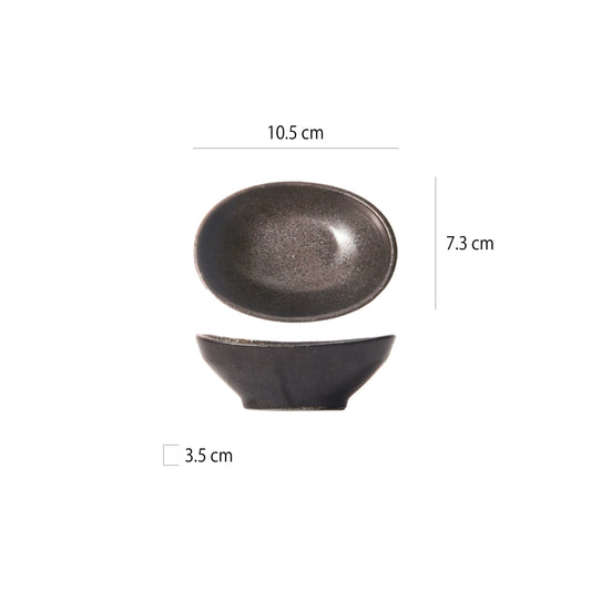 蛋型陶瓷小菜碟 | 6色 | 長 10.5 cm 陶瓷 蛋型碟