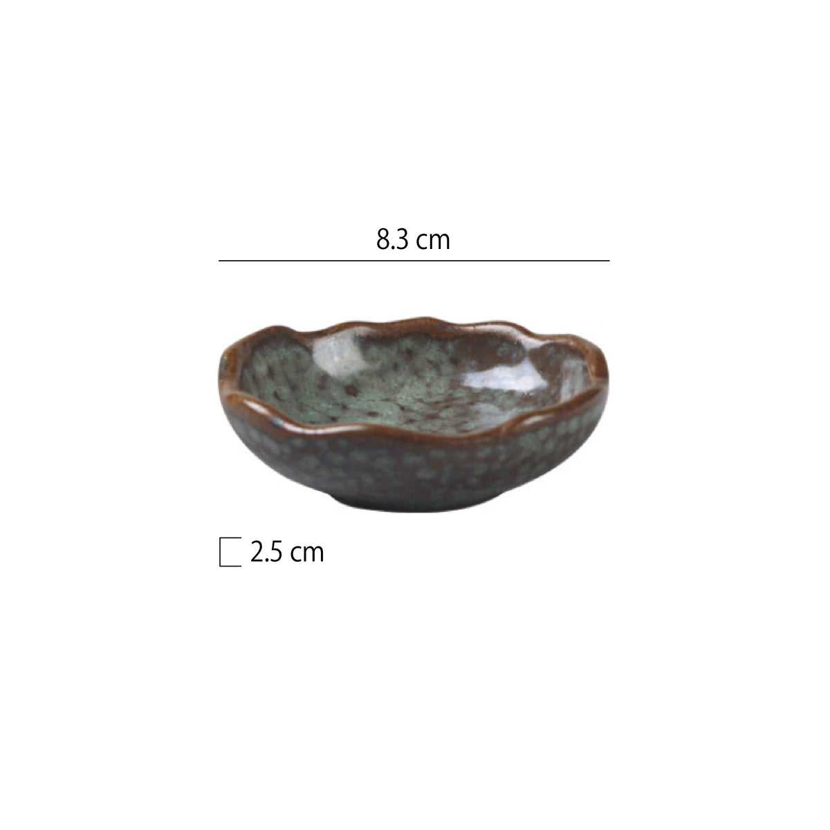 3.3吋不規則邊小碟 | 8色 | 直徑8.3 cm 陶瓷 小菜碟 - 好生活實驗所