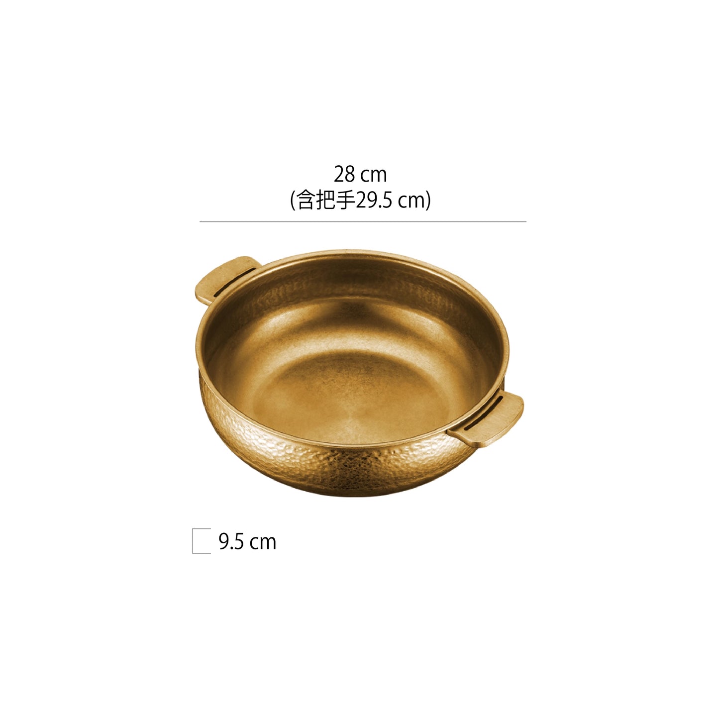 捶紋鼓型不鏽鋼鍋 | 2色 | 直徑26~32 cm 不鏽鋼 鍋