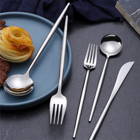 葡萄牙不鏽鋼刀 | 亮光銀 | 23 cm 不鏽鋼 刀