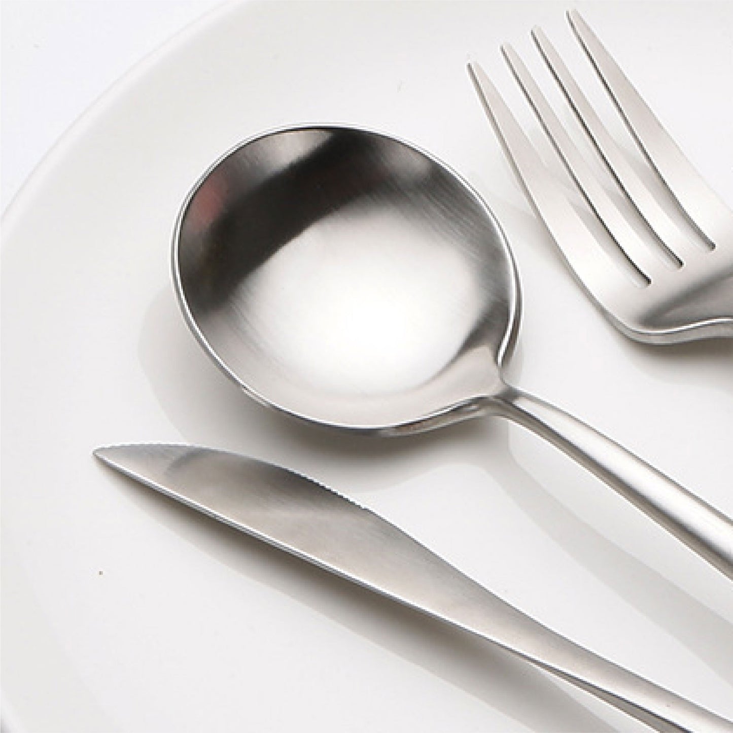 葡萄牙不鏽鋼甜點叉 | 啞光銀 | 22.5 cm 不鏽鋼 叉子